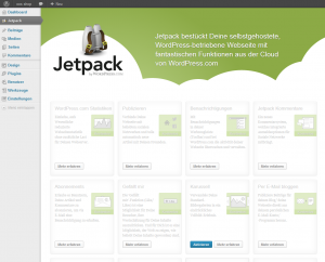 Mit Jetpack für WordPress sollen selbstgehostete Blogs die gleichen Funktions-Vorzüge erhalten, wie die per WordPress.com gehosteten.